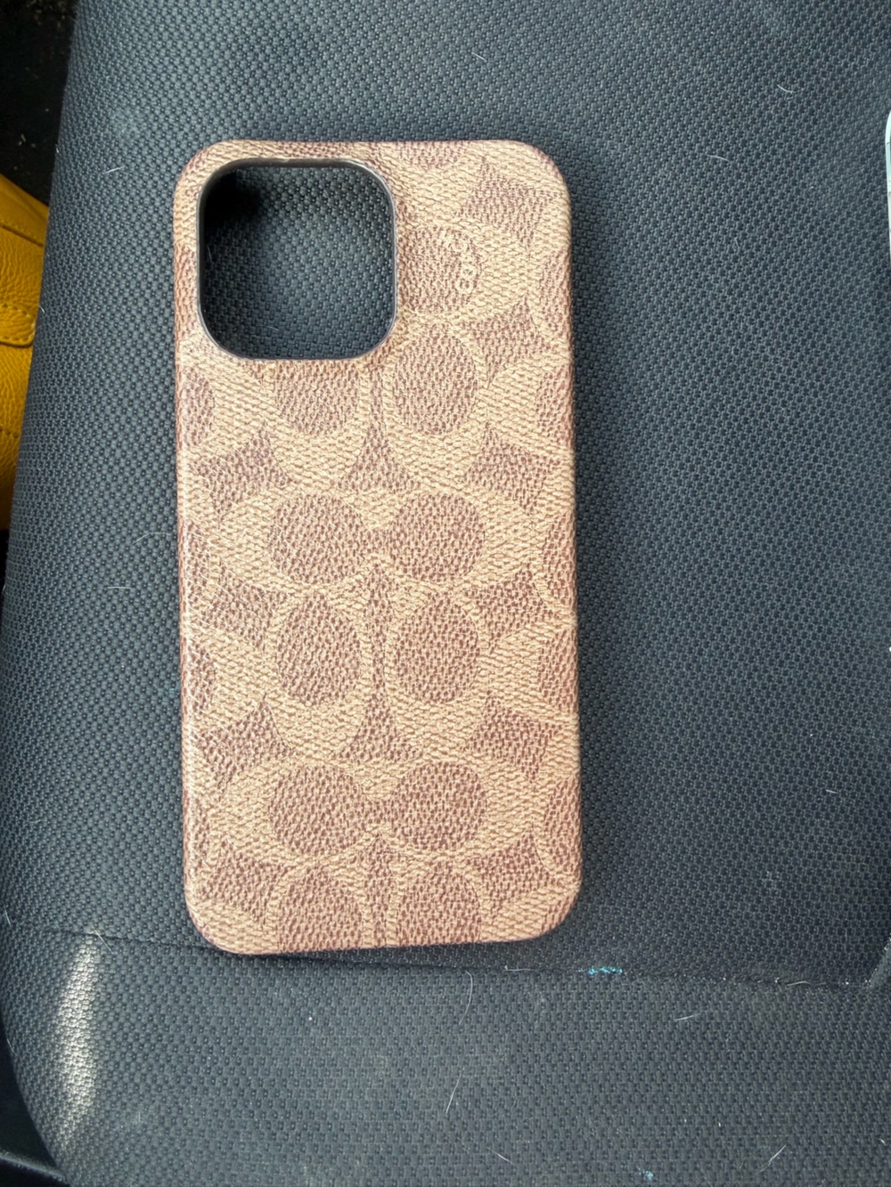 iPhone 15 pro max Coach Signature Canvas Phone Case - Stylish Protection